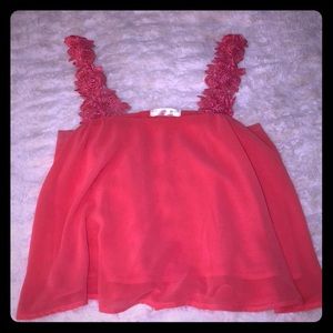 rose strapped top